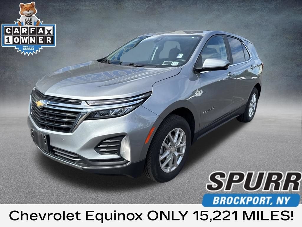 2024 Chevrolet Equinox LT in Sterling Gray Metallic — front three-quarter view