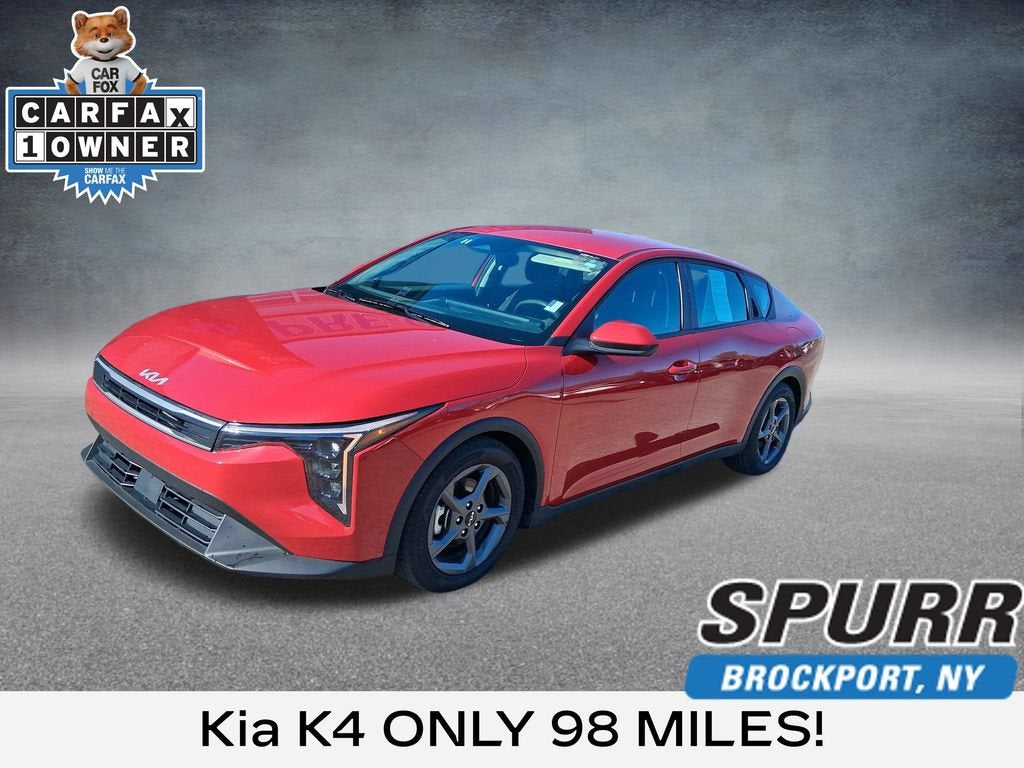 2025 Kia K4 LXS in Other — front three-quarter view