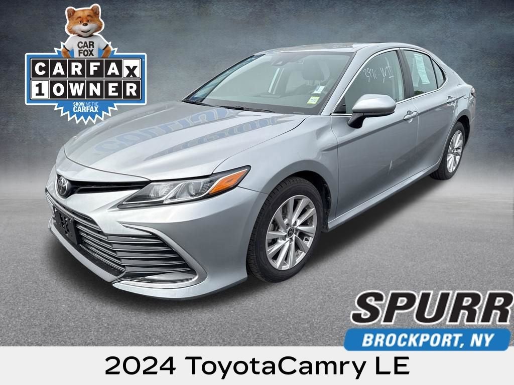 2024 Toyota Camry LE in Other — front three-quarter view