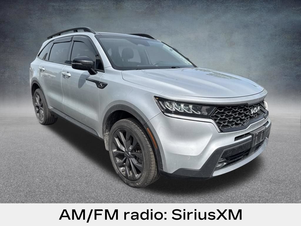 2022 Kia Sorento — rear three-quarter view
