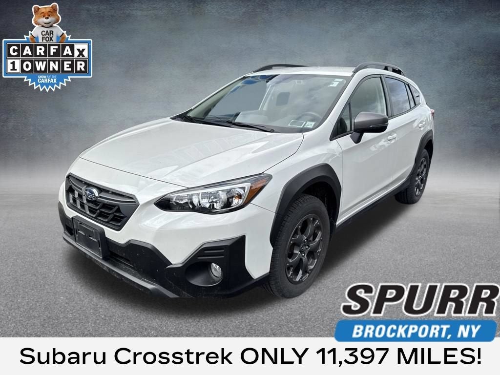 2023 Subaru Crosstrek Sport in Wh — front three-quarter view