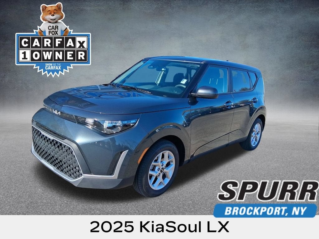 2025 Kia Soul LX in Other — front three-quarter view